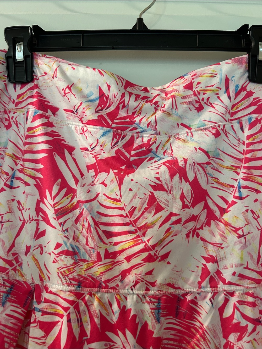 Reel Legends Pink Tropical Print Athletic Skirt - Picture 2 of 7